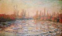 Monet, Claude Oscar - Floating Ice